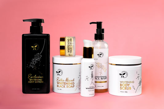 EXTRA WHITENING LOTION SET ( no serum big lotion)