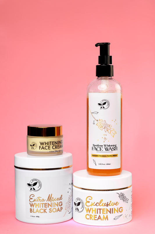 EXTRA MIXED WHITENING SOAP SET/CREAM( small)