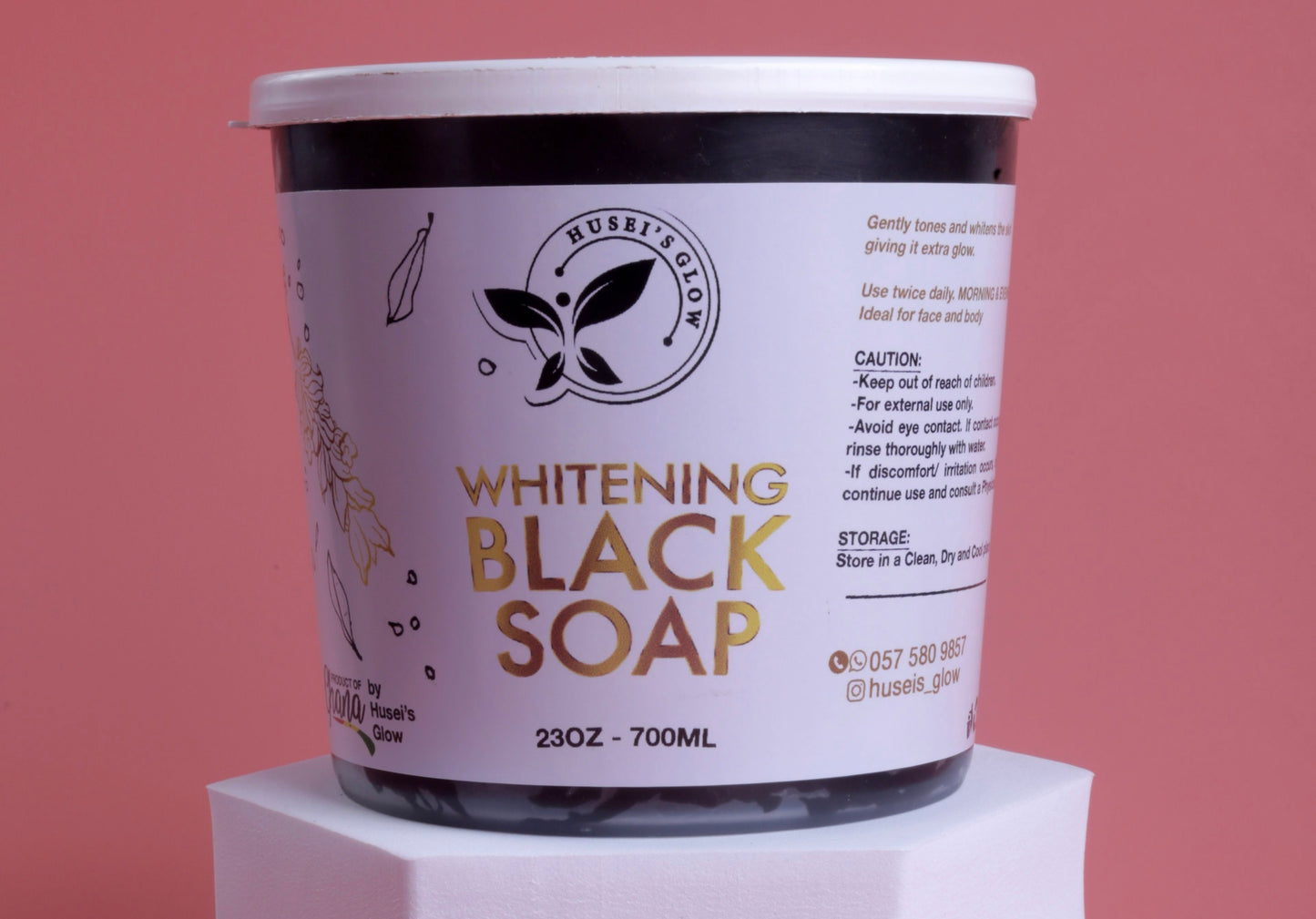WHITENING BLACK SOAP