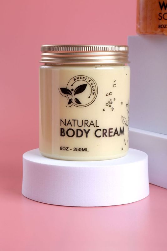 Natural glow body cream