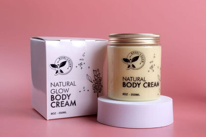 Natural glow body cream